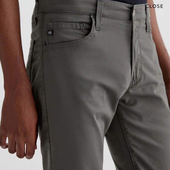 AG Adriano Goldschmied Men's Gray Slim Jeans - Picture 10 of 10